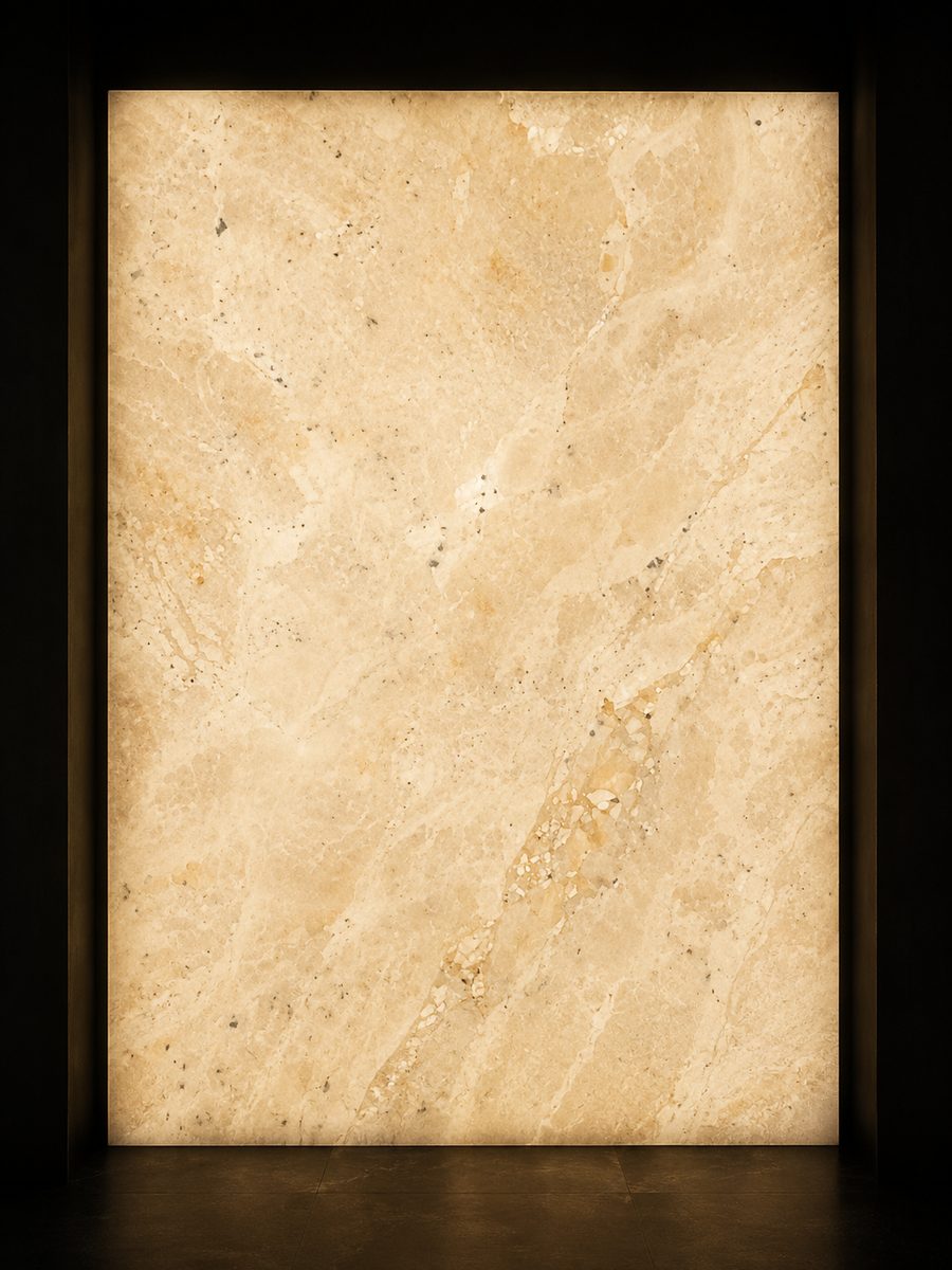 Abadeh Cream in museum light