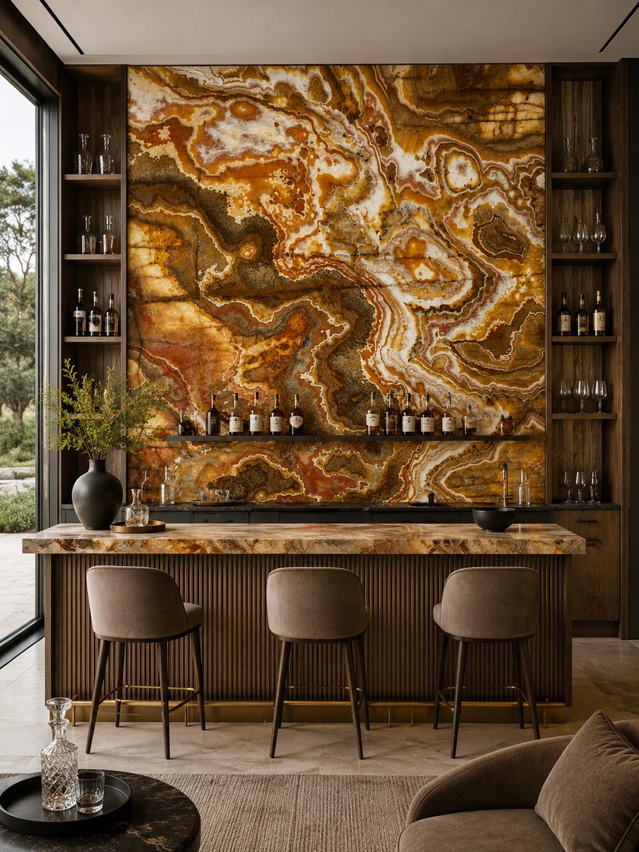 Amber Onyx in day light