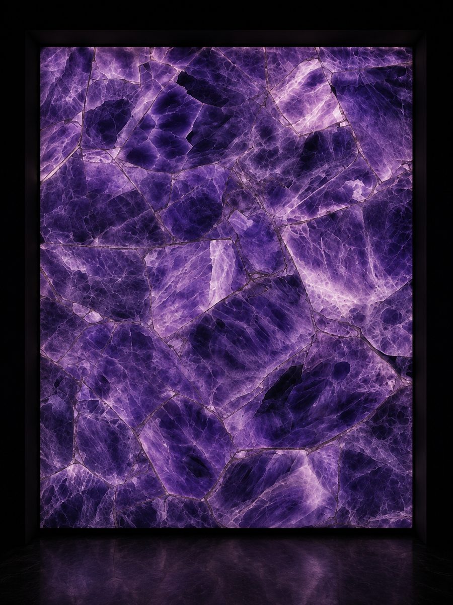 Amethyst Standard in museum light