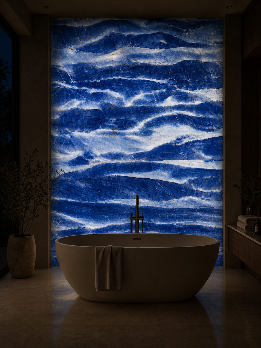Azul Macaubas in night light