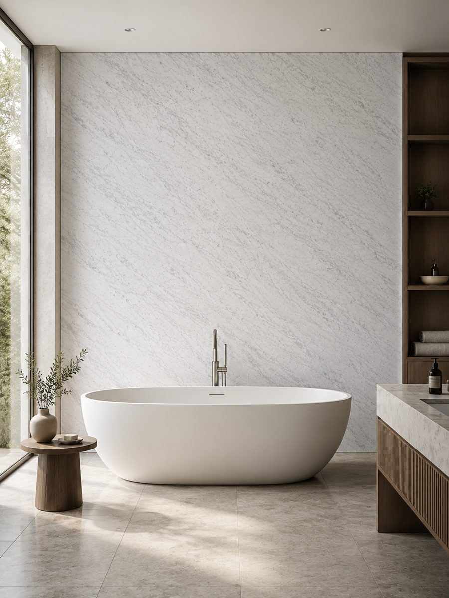 Bianco Carrara CD in day light
