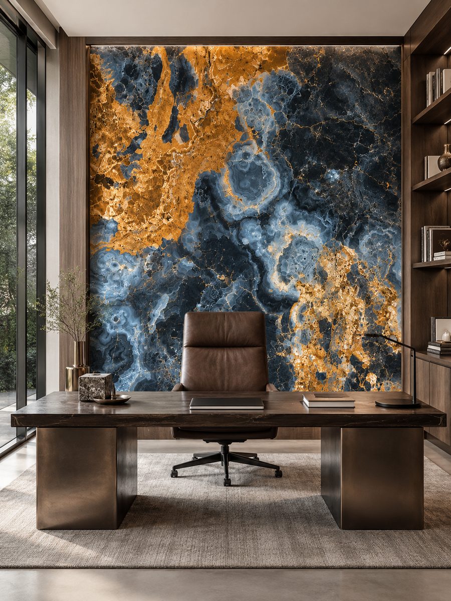 Blue Amber Composite in day light