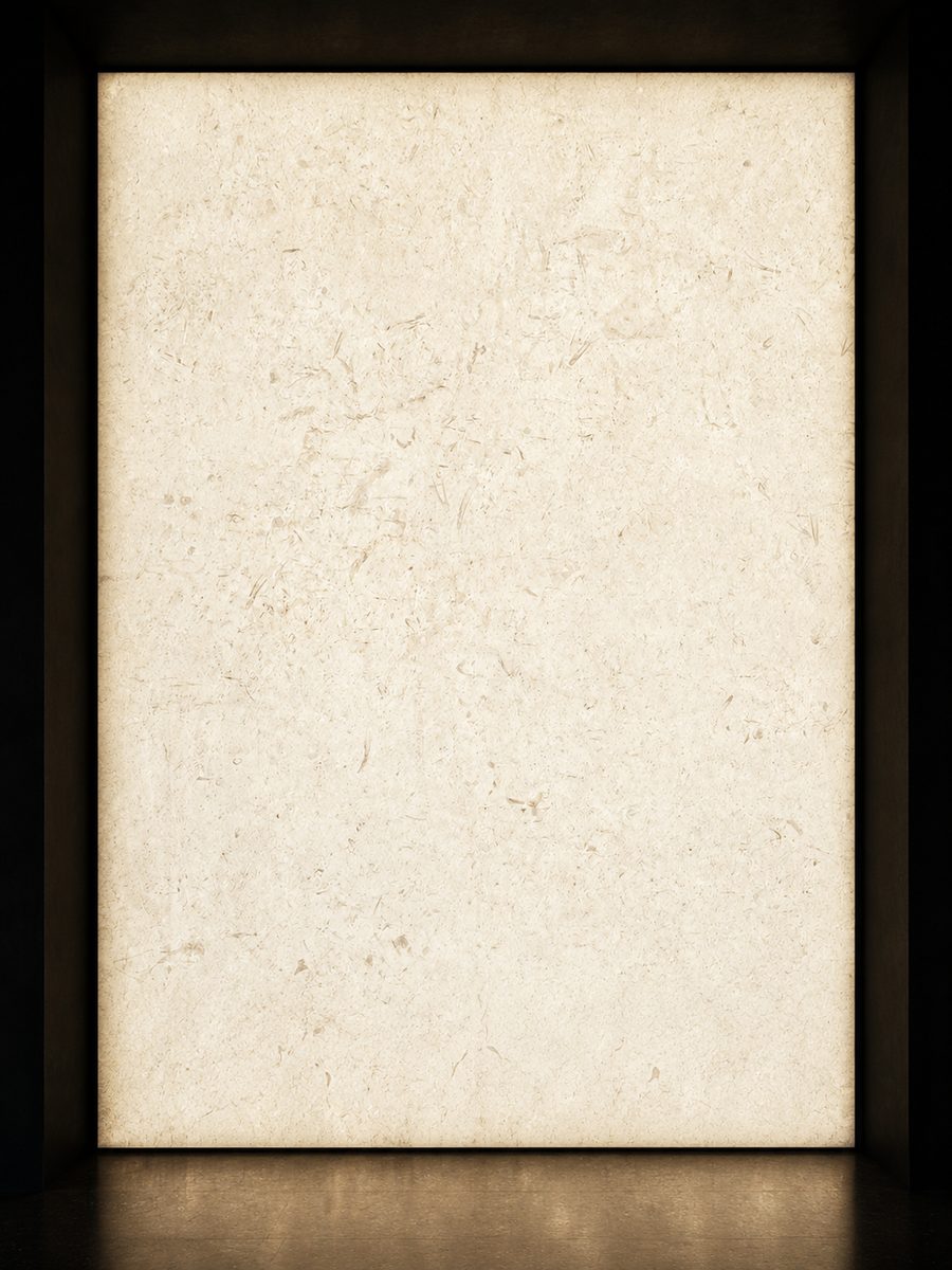 Jerusalem Bone in museum light