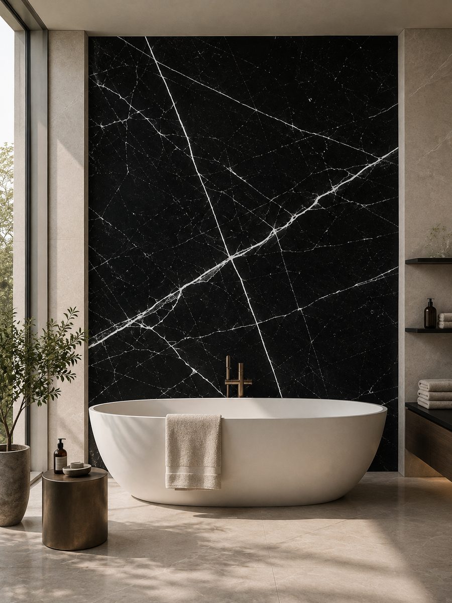Negro Marquina Portugues in day light