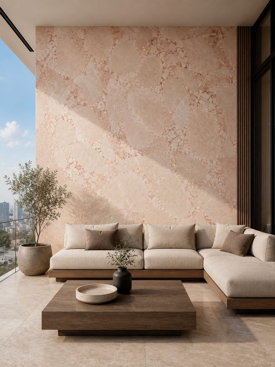 Oman Beige Desert Rose in day light