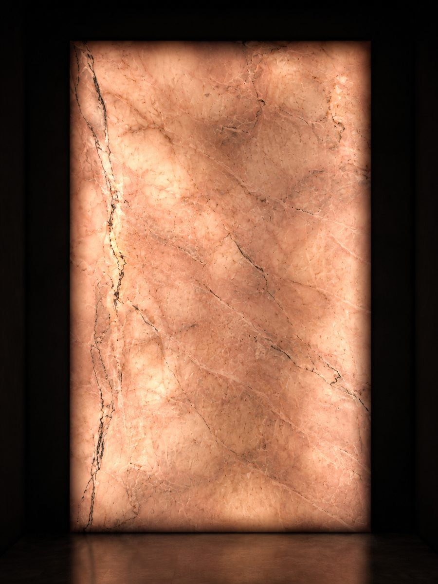 Rose Aurore in museum light