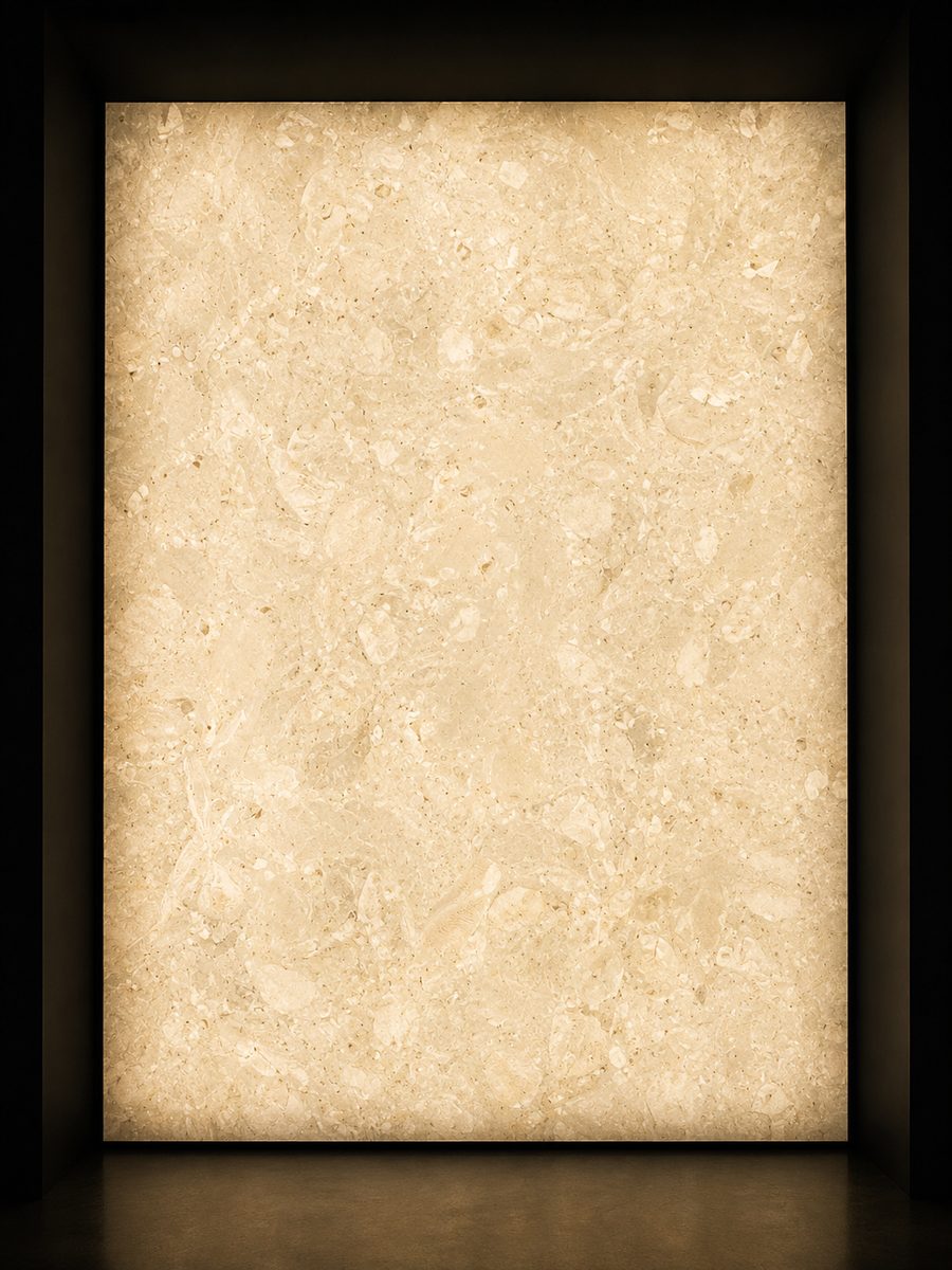 Samaha Beige in museum light