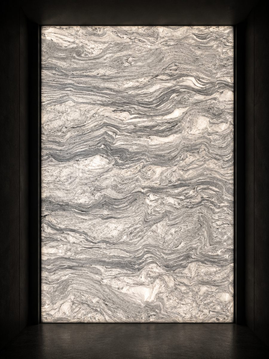 Silver Cloud in museum light