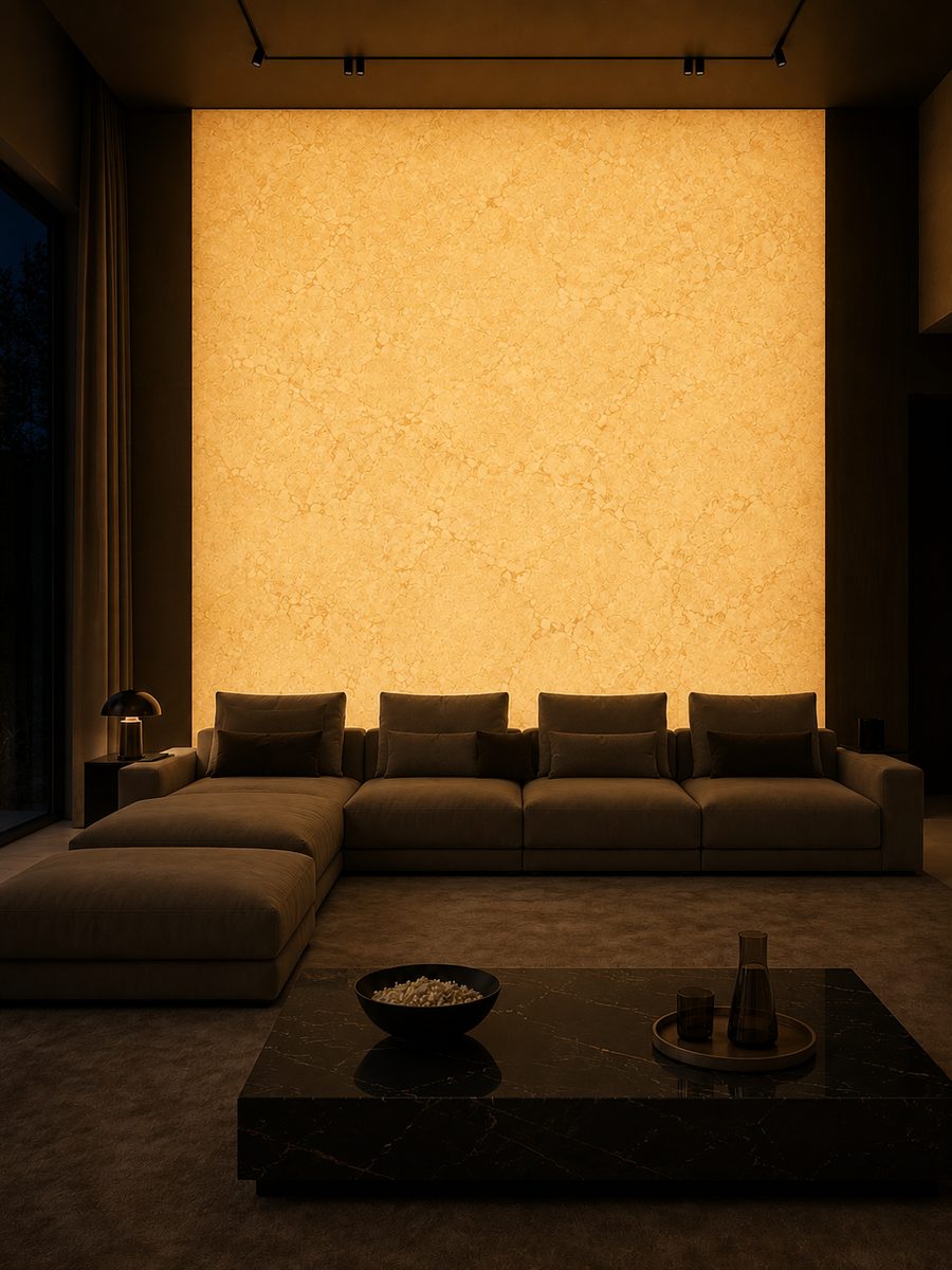 Sunny Menia in night light