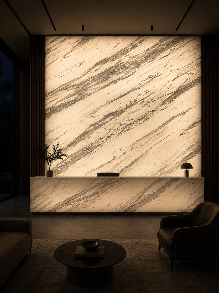 Volakas Standard in night light